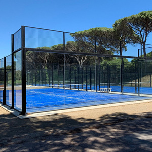 Prix direct d'usine de terrain de padel panoramique intérieur et extérieur de haute qualité pour les équipements de club de padel et de <span class=keywords><strong>court</strong></span> de tennis - Product Image 6