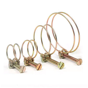 201 thép không gỉ Xoắn mùa xuân kẹp với M8 Bolt đôi dây và ống clip cho dây hose Metric Hệ thống đo lường - Product Image 5