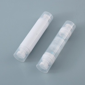 Doppia testa PP Airless pompa/flacone <span class=keywords><strong>Spray</strong></span> 5ml 10ml una bottiglia due utilizzo Vaccum imballaggio cosmetico per crema per gli occhi ciglia finte - Product Image 4