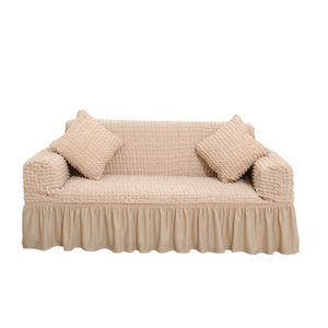 Housse de canapé sur mesure, design personnalisé, couleur gris <span class=keywords><strong>bulle</strong></span>, respirante, lavable, avec jupe, housse de canapé <span class=keywords><strong>bulle</strong></span> - Product Image 4