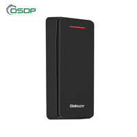 Lettore di Controllo Accessi RFID IP65 BLE SIA OSDP2.2, 125kHz EM HID 13.56MHz Mifare NFC Wiegand SGuard, Programmabile con Allarme Antimanomissione