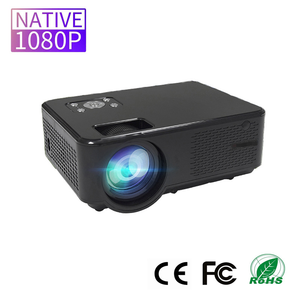 Kích thước lớn LCD C9 không dây Wifi 6 Beamer 1080P hỗ trợ 4K Home theatre HD <span class=keywords><strong>VGA</strong></span> USB Video xách tay LED chiếu - Product Image 3
