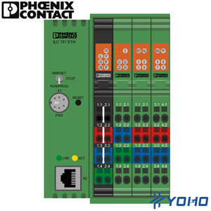 Il Controller in linea PhoenixContact ILC 151ETH-2700974The offre la possibilità di comunicare tramite PROFINET e Modbus/TCP - Product Image 3