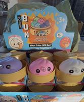 Porte-clés Jouet Squishy en Vinyle Forme Alimentaire Réaliste Baozi Bao Bun Dim Sum Mochi Taba ASMR, Breloque de Sac à Presser