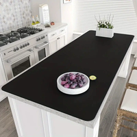 Tapis de comptoir de cuisine en silicone extra-large 60x120cm, tapis de table antidérapant résistant à la chaleur, tapis de table en silicone le plus vendu