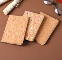 Dompet Perjalanan ECO Cork untuk Perjalanan, Penutup Paspor Cork Alami untuk Promosi Bisnis, Hadiah, Logo Kustom, Nama Merek Perusahaan