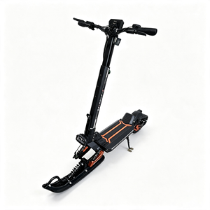 Scooter de Nieve Todoterreno, Plegable, Trineo de Nieve con Orugas para Deportes de Invierno al Aire Libre - Product Image 3