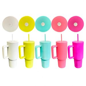 Gobelet isotherme 40oz avec poignée pour sublimation, en acier inoxydable, grande capacité, pour sports de plein air, meilleur rapport qualité-prix, cadeaux, entrepôt USA - Product Image 2