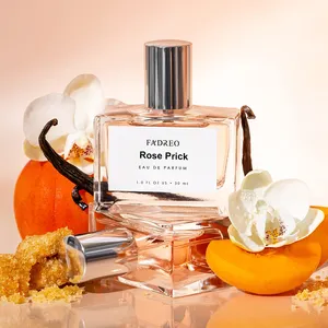 Perfume de marca própria por atacado 30ml, frasco de perfume luxuoso para meninas, perfume com aroma de morango de longa duração