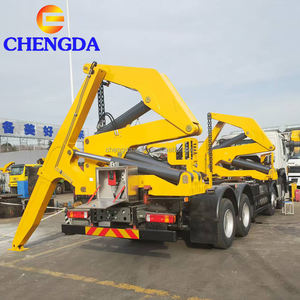 Truk pengangkut sisi kontainer 20 kaki 40 kaki 37ton derek MQH37A truk pengangkut samping - Product Image 6