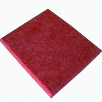 Panneau acoustique en feutre polyester moderne, ignifuge, recyclable et insonorisant pour studio, cinéma, chambre et appartement, absorption acoustique