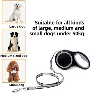 Correa Retráctil Automática para Perros y Gatos, Cuerda de 3m, Cadena para Pasear Perros al Aire Libre - Product Image 3