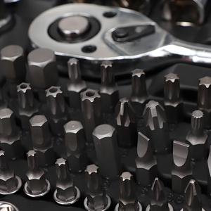 Conjunto de Ferramentas Manuais de Aço para Reparo Automotivo YINGHAI Personalizável com 216 Peças, Embalagem OEM, Garantia de 3 Anos para Uso em Oficina - Product Image 5
