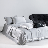 Parure de lit de luxe en Lyocell Tencel, ensemble de literie Tencel, ensemble de couette, sensation rafraîchissante, couverture d'été, taille King