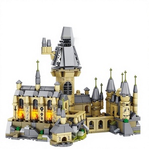 Set de Bloques de Construcción de Plástico ABS Kazi, Modelo de <span class=keywords><strong>Castillo</strong></span> Histórico de Inspiración China, Escala 1:72, Juguete de Construcción para Armar, Regalos - Product Image 3