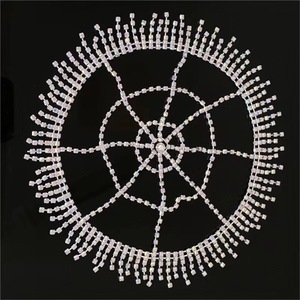 إكسسوارات شعر نسائية فاخرة من حجر الراين بتصميم عصري لحفلات الزفاف وأعياد الميلاد - Product Image 3