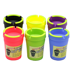 Wholesale New Design Plastic Cigar Ashtray Custom Smokeless Ashtray Smoking Car Ashtray
