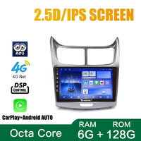 Pour Chevrolet SAIL 2004-2013 9 pouces dispositif d'unité principale Double 2 Din octa-core Quad voiture stéréo Navigation GPS android voiture radio
