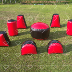 Équipement d'obstacles de paintball gonflable, équipement sportif CS bon marché avec <span class=keywords><strong>laser</strong></span> tag et jeu de bunker de tir - Product Image 2