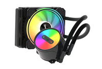 Ventilateur de refroidissement à eau RGB pour boîtier d'ordinateur DIY avec affichage de la température