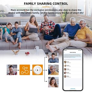 Smart Life App Remote Control <b>Alexa</b> Tuya Zigbee Water Leak Sensor Detector Flood Sensor for Smart Home Floor Kitchen Bathroom - Product Image 4