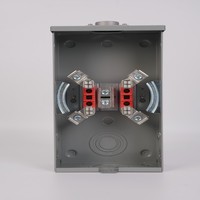 Boîtier de compteur d'énergie SAIPWELL 125A à 5 mâchoires IP65 avec tension de 120-600V pour la transmission d'énergie électrique