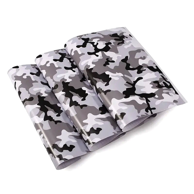 Digital Car Wrapping Film 50x100cm Popular Camouflage Car Sticker Wrap Vinyl Film For Car Body Wrapping