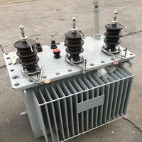 Transformateur abaisseur triphasé immergé dans l'huile S11 300 315 350 400 500 630 800 KVA 10000V 11000V Dyn11 Énergie verte IEC60076