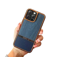 Étuis de téléphone en cuir en bois Offre Spéciale pour iPhone 13 14 12X8 7 6 OEM/ODM Mobile Shell Produit de vente chaud