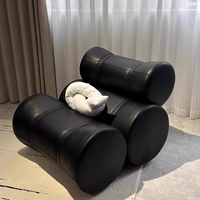 Canapé créatif italien Fauteuil design Canapé décontracté style industriel rétro Canapé de loisir simple inclinable