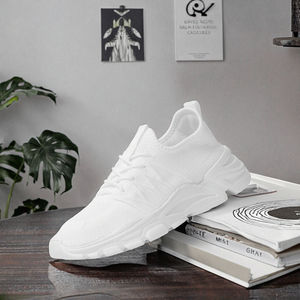 Calzado Deportivo Casual para Hombre y Mujer, Talla Grande, Transpirable, con Cordones de PVC, Ligero, con Suela Gruesa Adhesiva en Frío, para Verano - Product Image 3