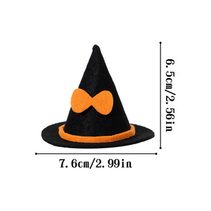 <span class=keywords><strong>Sombrero</strong></span> <span class=keywords><strong>de</strong></span> <span class=keywords><strong>bruja</strong></span> <span class=keywords><strong>pequeño</strong></span> para Halloween, accesorio DIY para ramo, decoración para botella <span class=keywords><strong>de</strong></span> vino, accesorio decorativo para fiestas, <span class=keywords><strong>sombrero</strong></span> <span class=keywords><strong>de</strong></span> mago - Product Image 1