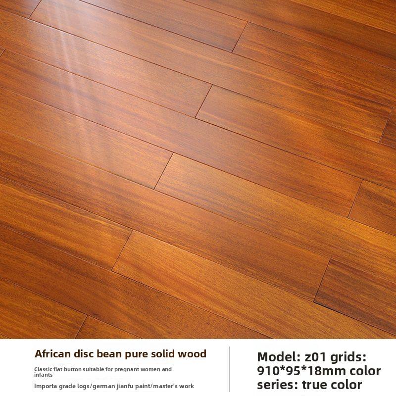 African round bean pure solid wood Y06
