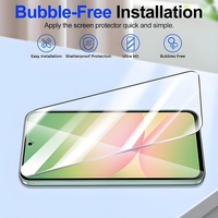 Protection d'écran pour Samsung A17, film en verre trempé transparent anti-traces de doigts HD pour Samsung Galaxy A34 A71 M51 M53 A33 5G A50