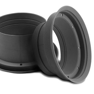 Edge SPB65K Lot de 4 kits de déflecteurs de haut-parleurs de voiture pliables en silicone de 6,5 pouces, pour l'amélioration de la qualité sonore et la protection des haut-parleurs, 4 pièces - Product Image 1