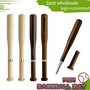 SEAPEN Hot-Sale Creative Baseball Bat Wooden Ballpoint <strong>Pen</strong> Roller <strong>Pen</strong> Can Customized Logo - Product Image 2