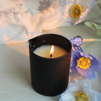 Bougie de massage SPA en cire de soja naturelle, parfumée, luxe, huile essentielle, étiquette privée, mèche en bois, coffret cadeau