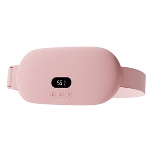 Su Mi's New Warm Palace Graphene <b>Heating</b> Waist Belt with Digital Display <b>USB</b> Power Wireless Remote Control - Product Image 1