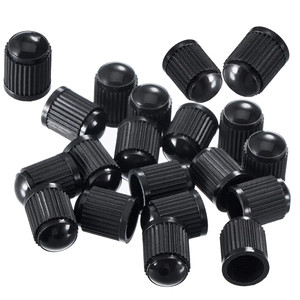 Capuchon de valve en plastique noir pour pneus américains Schrader, couvercle anti-poussière, pièces de rechange pour voiture, 20210915 - Product Image 1