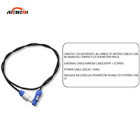 Câble d'extension Powercon 3 broches mâle-femelle pour éclairage de scène, projecteur mobile et projecteur PAR