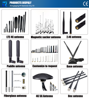 Mini antenne WiFi 2,4 GHz de 150 mm avec connecteur UFL et câble pigtail UFL