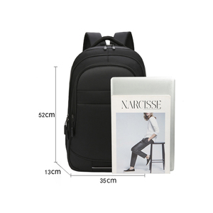 Bán Buôn Kinh Doanh Giản Dị Không Thấm Nước Oxford Người Đàn Ông Máy Tính Trường Túi 15-17.3Inch Chống Trộm Du Lịch Máy Tính Xách Tay Túi Ba Lô - Product Image 4