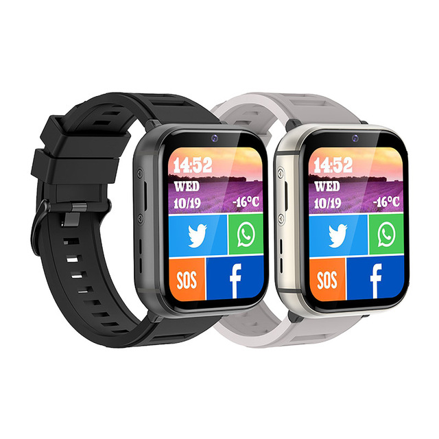 New Arrival 4G LTE Android Smart Watch 16GB/64GB ROM Global Ba Aluminum Waterproof Sleep Tracker Camera Fitness Touch