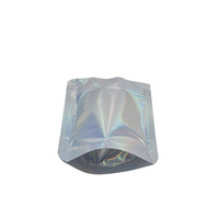 Sac en mylar laser à fermeture éclair résistant aux enfants anti-odeur avec impression personnalisée