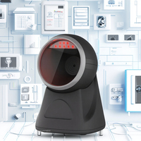 Sensor de imagen CMOS de detección automática, escáner de código de barras 2D, luz LED USB, caja de pago electrónico montable en pared, quiosco de escritorio certificado ROHS almacenado