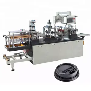 plastic lid forming making machine paper cup lid thermoforming cover machine