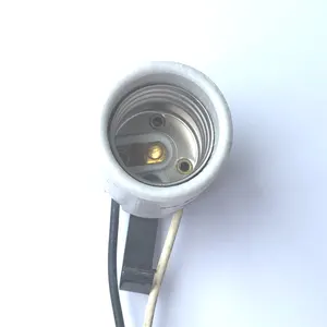 E26 lamba tutucu bahar klibi ile ampul tutucu 3d led lamba tabanı
