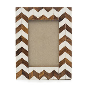 Marco DE FOTOS decorativo con incrustaciones de hueso Natural hecho a mano 2025/Marco de fotos - Product Image 2