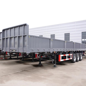 ZLIN 3 Axles 40ft 1200mm 12500x2500x2700mm Side Wall Cargo Semi <b>Trailer</b> Fence 36000kg Payload Other <b>Trailers</b> - Product Image 5