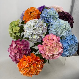 Offerta Speciale di Fabbrica: Fiori Artificiali Idratanti, Ortensie Finte 50cm (19.69 pollici) per Decorazioni Domestiche e Celebrazioni Festive - Product Image 1